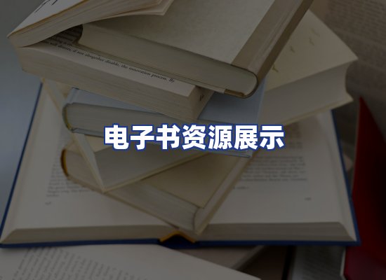 电子书资源展示
